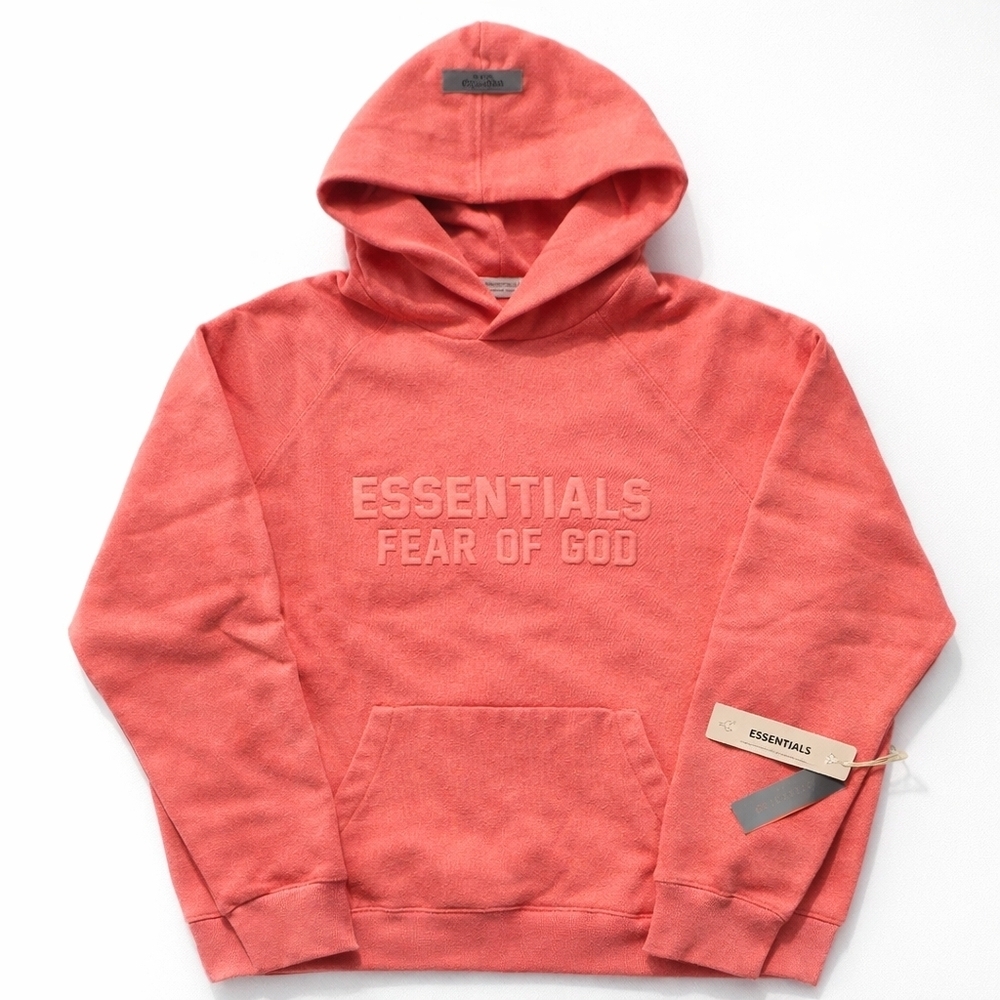Essentials Fear of God Hoodies – Coral - S / M / L - ask for size